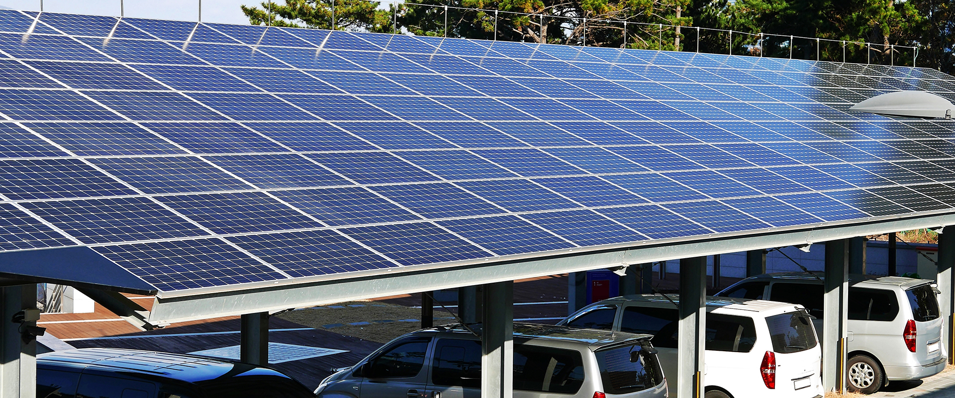 Solar Panels on Carport Roof