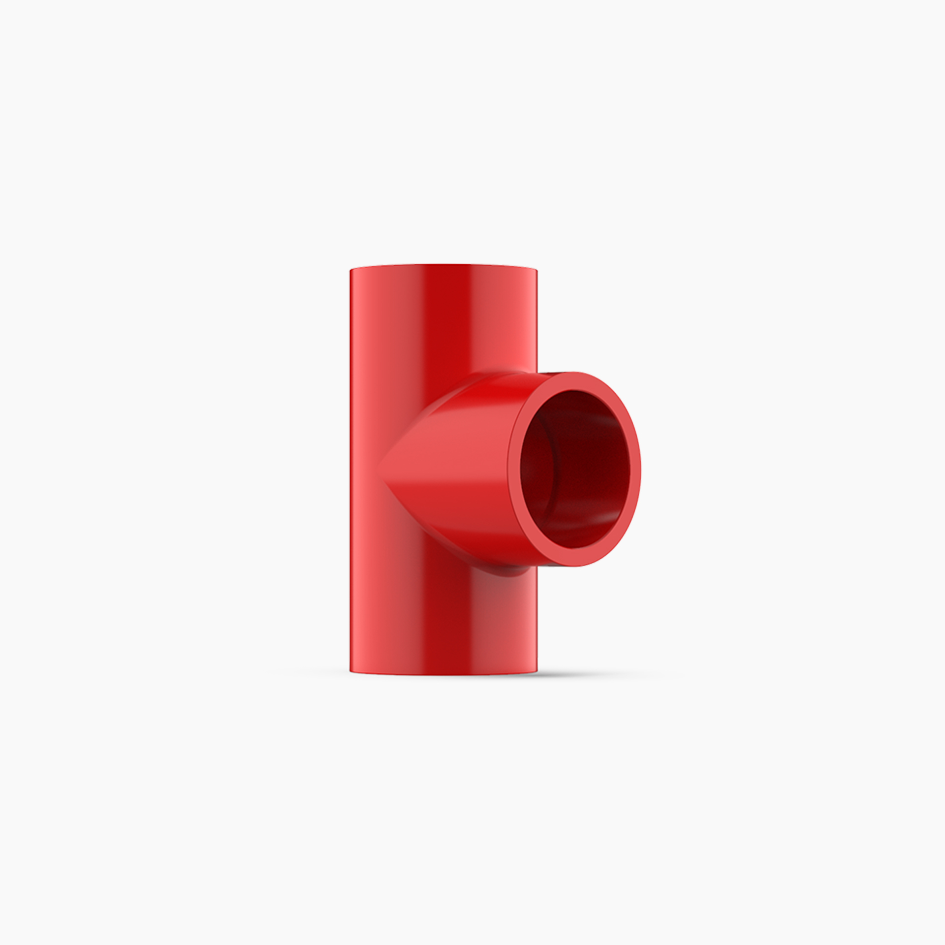 VESDA Red ABS 25mm 90° Tee