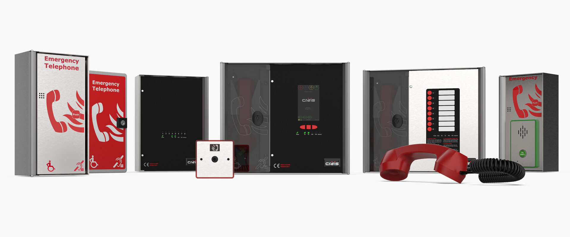 Crisis EVC Control Panels and Fire Telephones