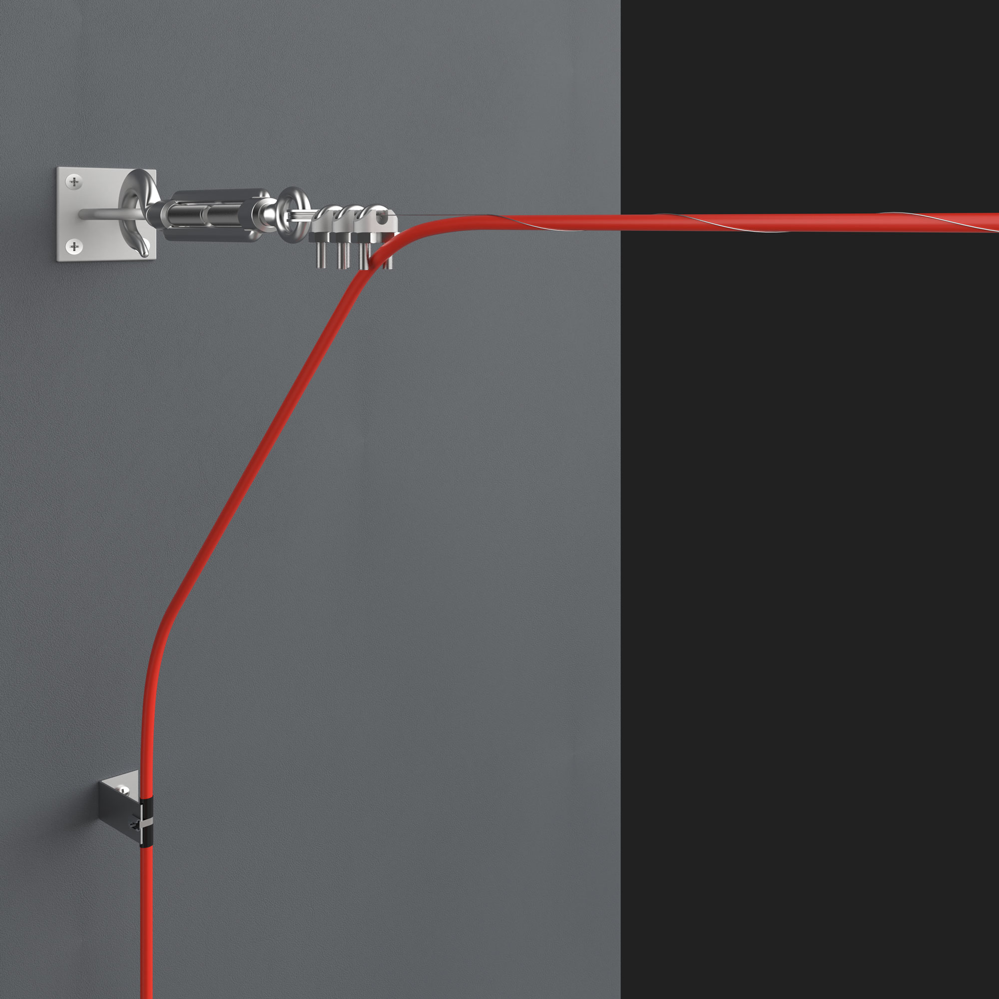 FyreLine Digital PVC LHD Cable with Messenger Wire