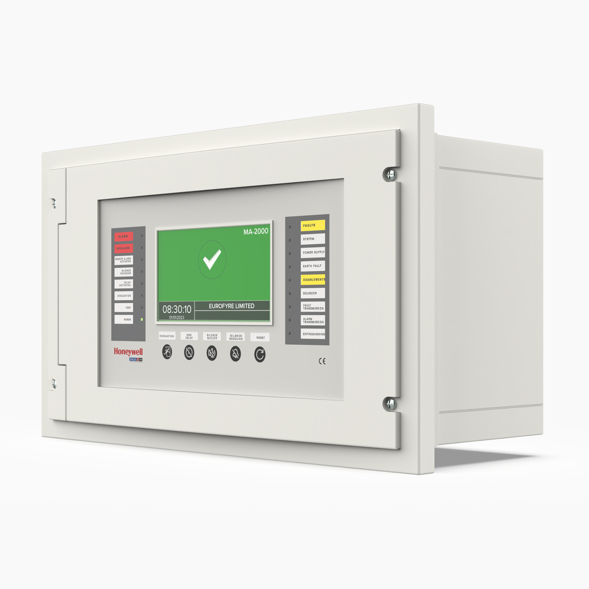 Morley Max Addressable Fire Alarm Panel Bezel