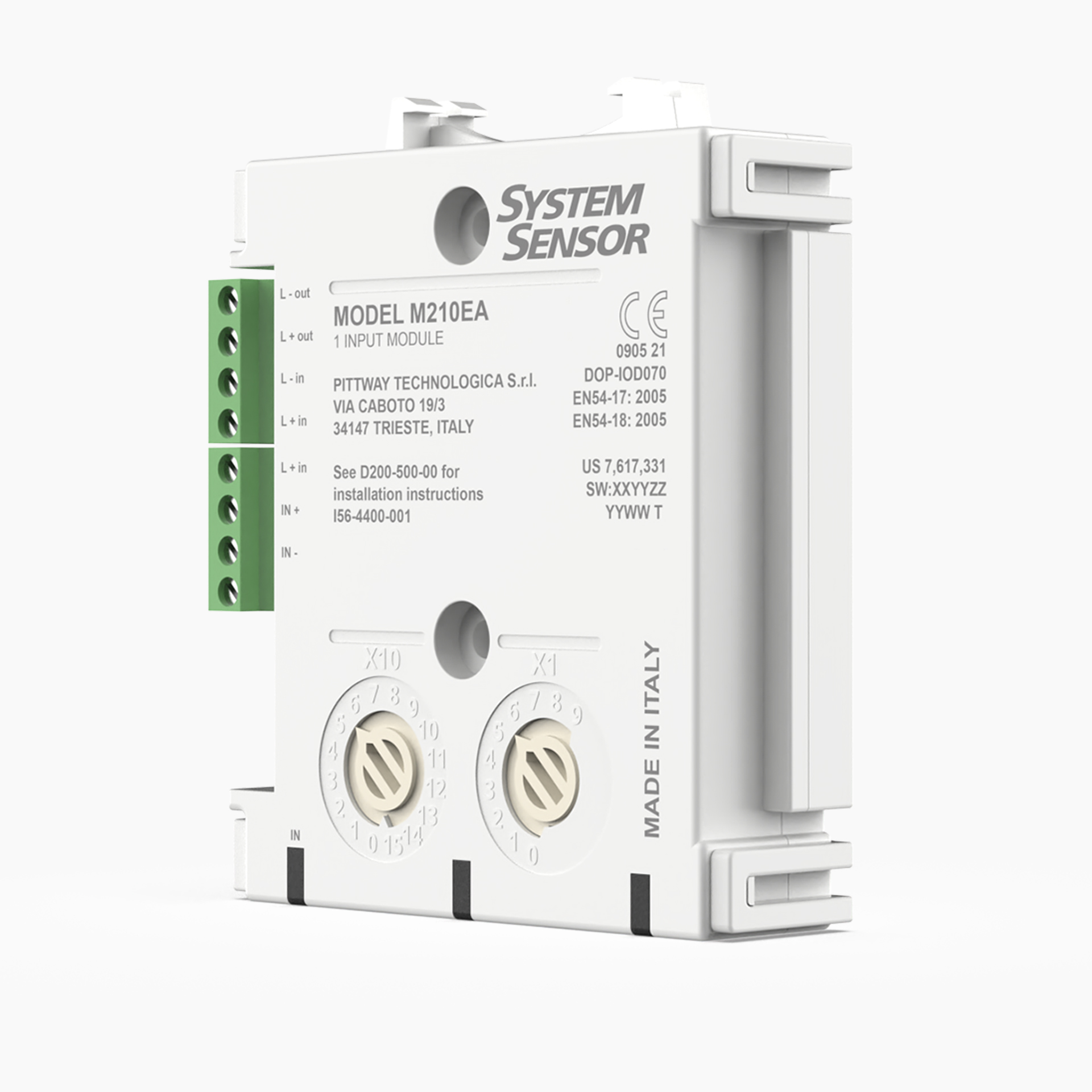 Morley-IAS Addressable Single Input Module