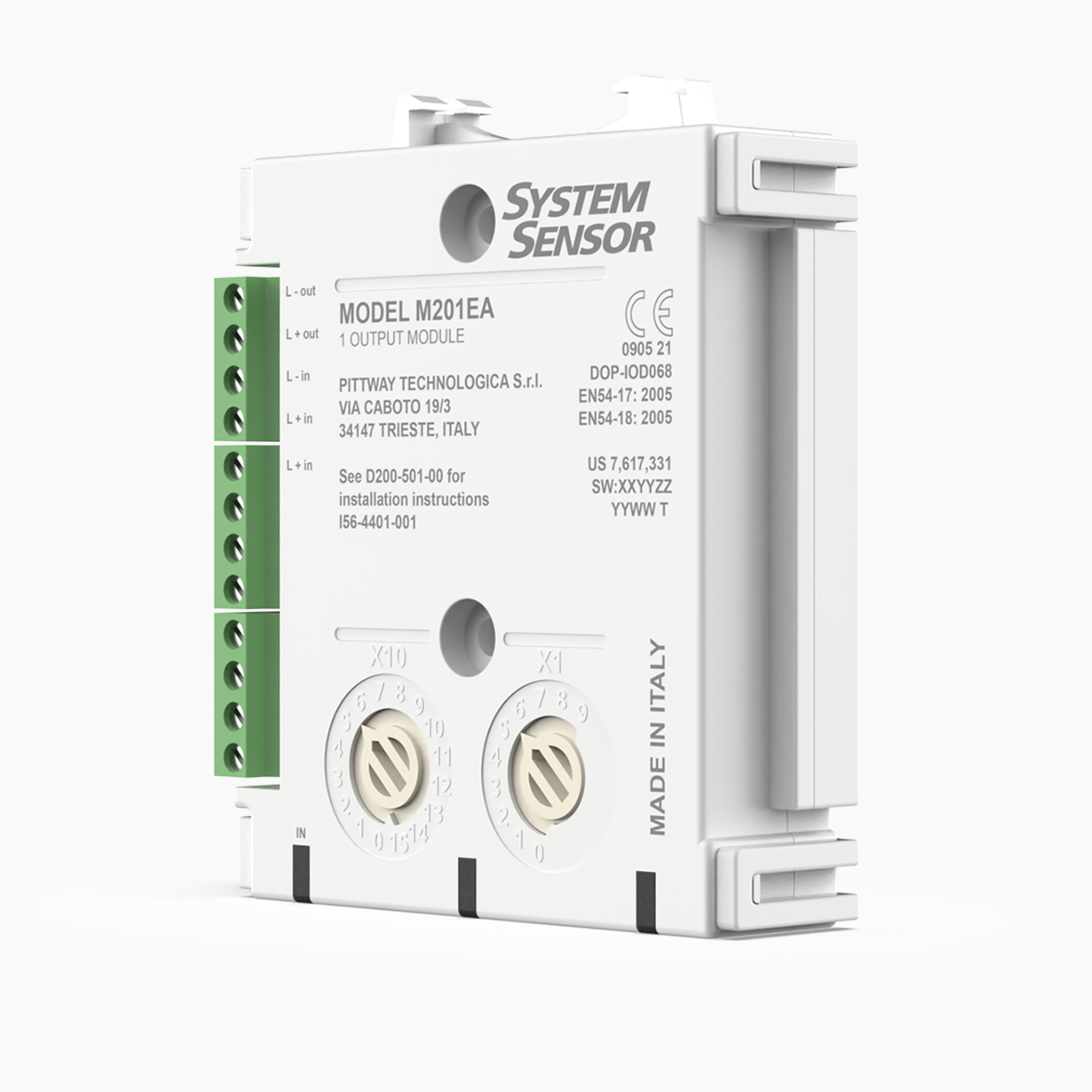 Morley-IAS Addressable Single Output Module