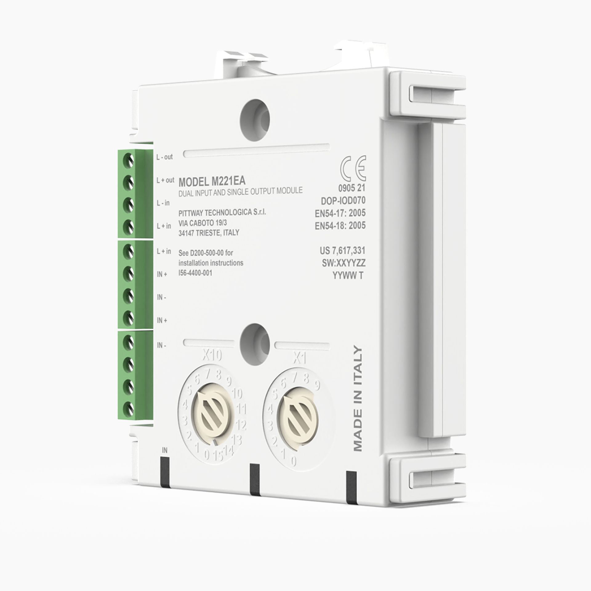 Morley-IAS Addressable Dual Input Module