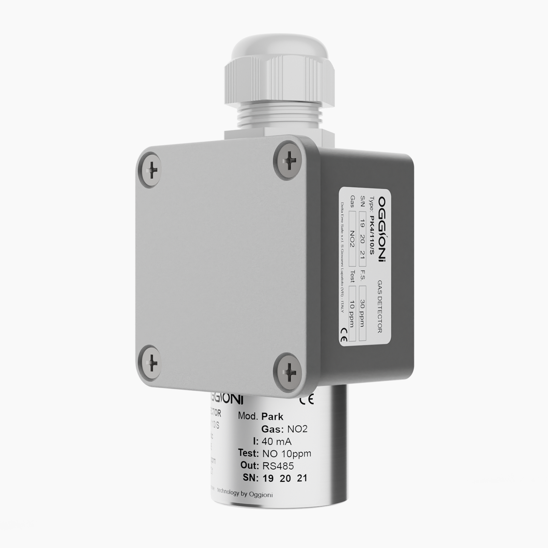 Oggioni PARK-4 Car Park Gas Detector - Gasoline Vapours