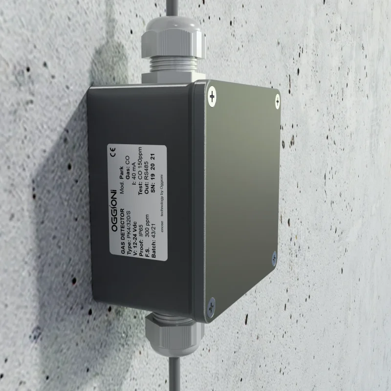 Oggioni PARK-4 Gas Detection for Car Parks upper detector