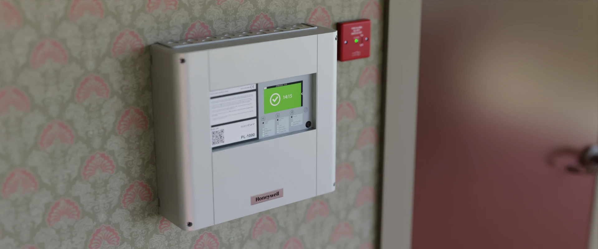 Morley IAS Plus & System Sensor for Care Homes Control Panel