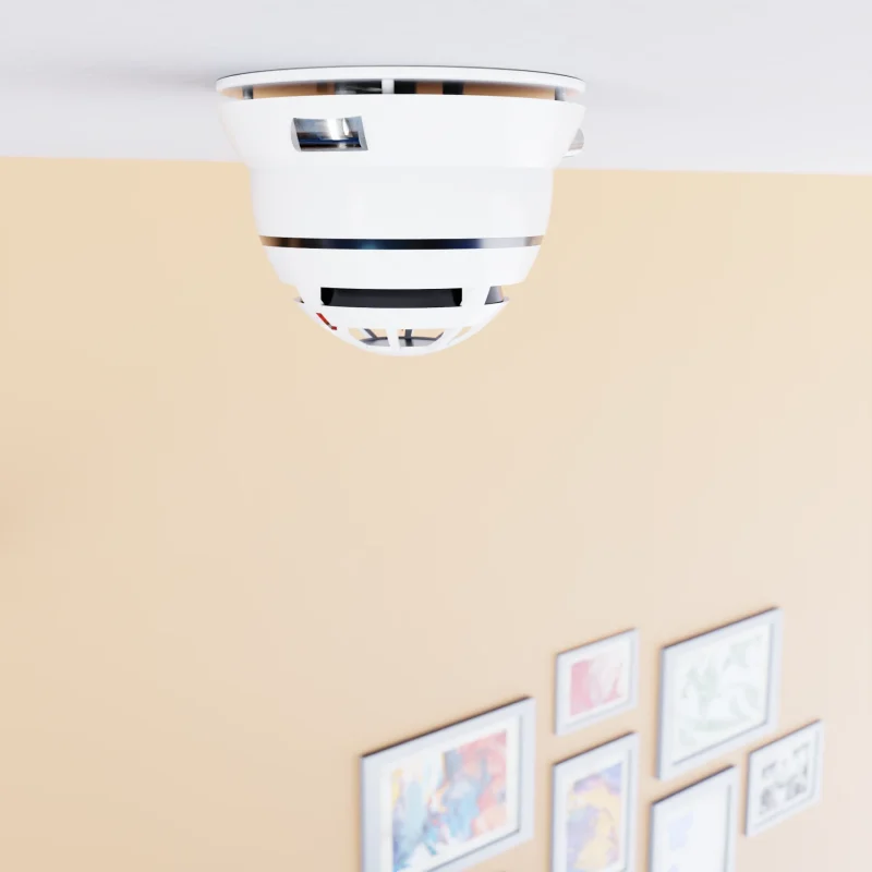 Wi-fyre Xenos Wireless Fire Detection for Care Homes Detector with Sounder Base