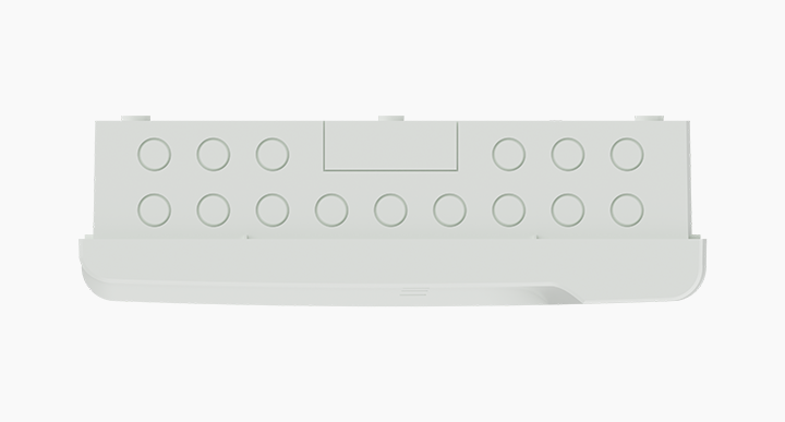 Infinity 8 Conventional Fire Alarm Panel Orthographic Top 