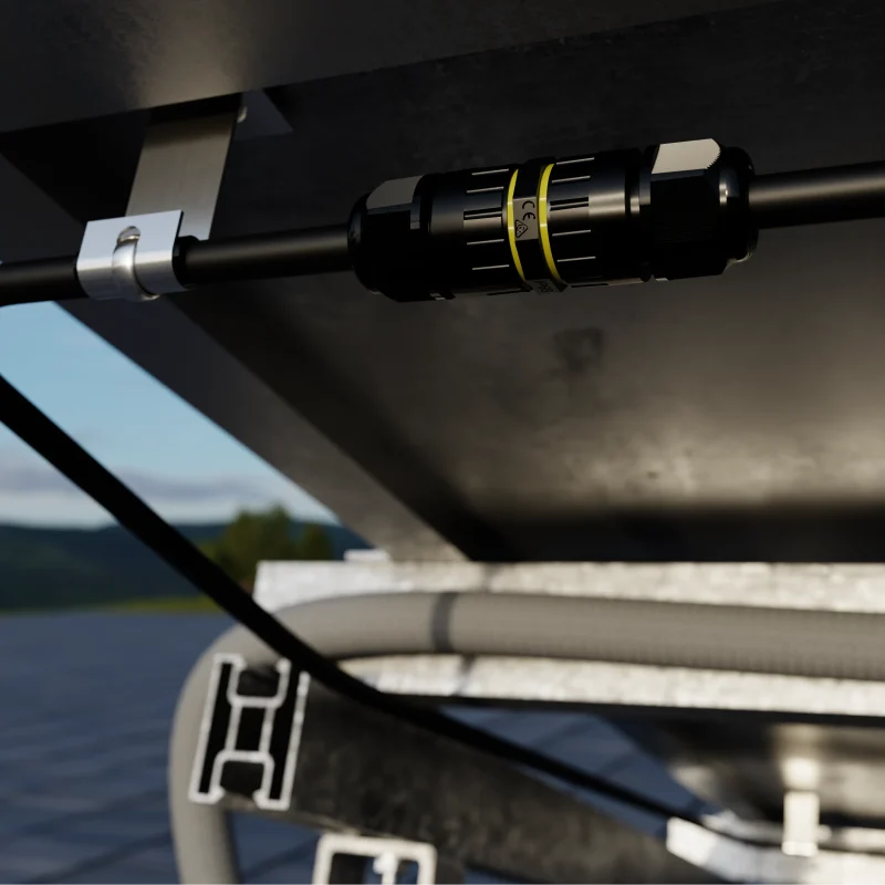 FyreLine In-Line LHD Cable Connector Solar PV
